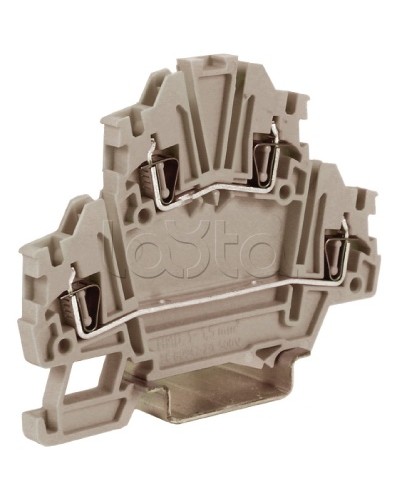 Зажим, серый, 1,5 кв.мм DKC ZHD200GR-RET в Сочи Держатели, клипсы, скобы Pintop.ru