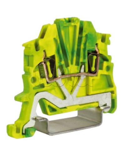 Зажим для заземления, 1,5 кв.мм желто-зеленый DKC ZHT400 в Сочи Держатели, клипсы, скобы Pintop.ru