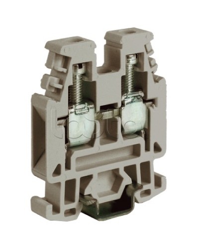 Зажим 4 кв.мм серый DKC ZRP300GR в Сочи Крепежные изделия Pintop.ru