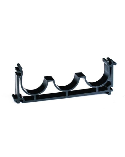 Держатель расстояния тройной (кластер) для двустенных труб д.63 мм DKC 025063 в Сочи Держатели, клипсы, скобы Pintop.ru