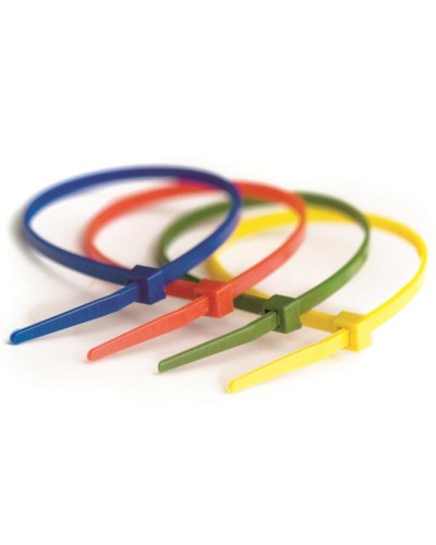 Хомут-стяжка нейлоновый, стандартный PL6.6 3.6х200 мм зеленый DKC 25214CV (100 шт/уп) в Сочи Стяжки-хомуты Pintop.ru