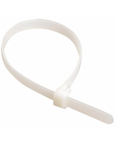 Хомут-стяжка нейлоновый, стандартный P6.6 7.8x180 белый DKC 25223 (100 шт/уп) в Сочи Стяжки-хомуты Pintop.ru