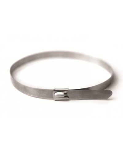 Хомут из нержавеющей стали AISI 304 8х400 DKC 27414 в Сочи Стяжки-хомуты Pintop.ru