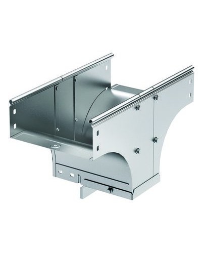 Ответвитель-переходник TDSR T-обр. вертикальный 500/200 в комплекте с крепежными элементами и соединительными в Сочи Аксессуары для лотков Pintop.ru