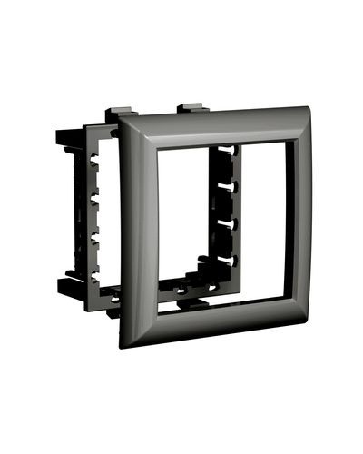 Рамка-суппорт Avanti черный для In-liner Front, 2 мод. DKC 4402912 в Сочи Аксессуары для лотков Pintop.ru