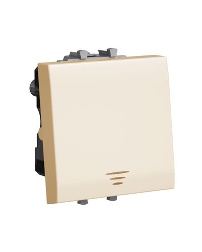 Кнопка Ванильная дымка, Avanti, 16A, 2 мод. DKC 4405152 в Сочи Аксессуары для стоек и шкафов Pintop.ru