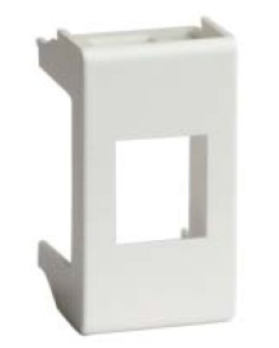 Адаптер для разъемов KEYSTONE 1 модуль DKC (45007) в Сочи Патч-корды и пигтейлы Pintop.ru