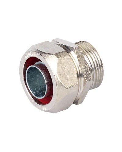 Муфта металлорукав-коробка, ф35мм, IP40/IP44/IP66/IP67 DKC (6014-4035) в Сочи Повороты, муфты, тройники Pintop.ru