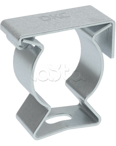 Держатель с крышкой D16, оцинкованная сталь DKC (6044-A16) в Сочи Держатели, клипсы, скобы Pintop.ru