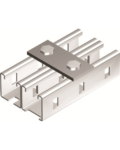 Пластина соединительная, длина 90 мм, 2отв., горячеоцинкованная DKC BMD1011HDZ в Сочи Аксессуары для лотков Pintop.ru