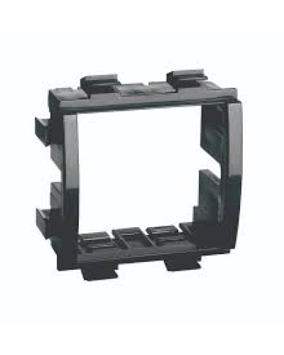 Каркас под 2 модуля Brava, чёрный DKC (F0000MB) в Сочи Блоки розеток Pintop.ru