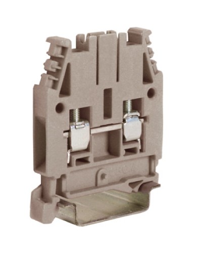 Зажим клеммный проходной 4 кв.мм DKC ZCBC04GR в Сочи Клеммные колодки Pintop.ru