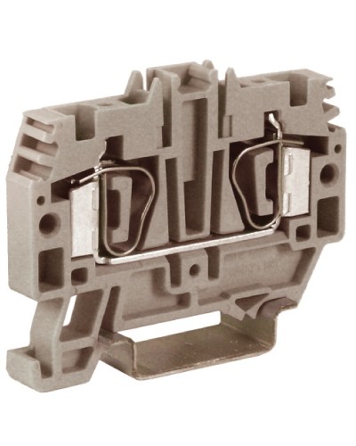 Зажим 4 кв.мм серый DKC ZHM250GR в Сочи Держатели, клипсы, скобы Pintop.ru