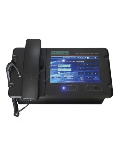 Терминал микрофонный DSPPA MAG-6589 в Сочи Система оповещения и трансляции Dsppa Pintop.ru