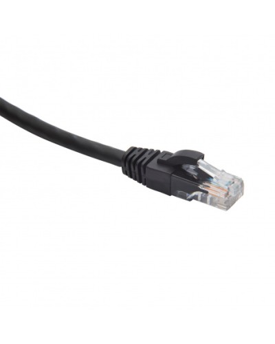 Шнур коммутационный U/UTP категория 5e LSZH нг(А)-HF 10,0 м, черный Datarex DR-181920 в Сочи Патчкорды (медные) Pintop.ru