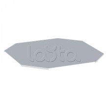 Крышка на ответвитель крестообразный лестничный усиленная 300 мм HDZ EKF (kxltp300-2-HDZ)