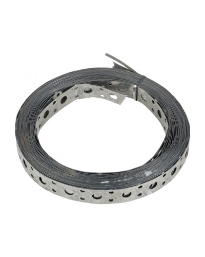 Лента перфорированная монтажная прямая 12х0,55 (25 м) EKF (lpm12x0.55) в Сочи Стяжки-хомуты Pintop.ru