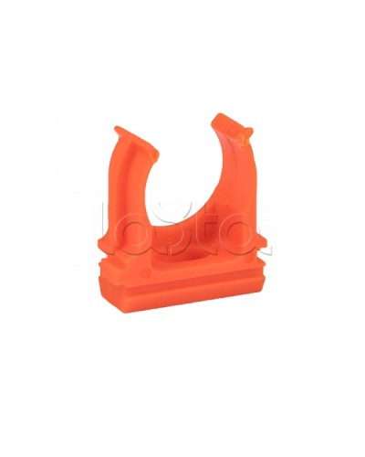 Крепеж-клипса d20 мм (10 шт) оранжевая EKF-Plast (derj-z-20o) в Сочи Держатели, клипсы, скобы Pintop.ru