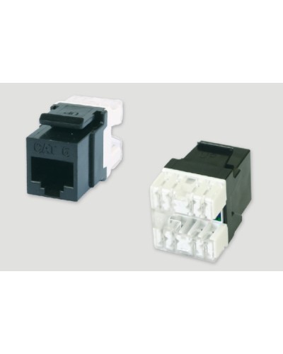 Модуль Keystone Jack RJ45, категория6, неэкранированный Eurolan 16B-U6-03BL в Сочи Коннекторы Pintop.ru