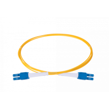 Оптический шнур HD, OS2, 2×9/125, LC/UPC - LC/UPC, UNIBOOT PUSH-PULL, 1 м Eurolan (41B-S2-LC-LC-01)