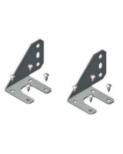 Угловые кронштейны для вертикального крепления базовых блоков питания Eurolan (60A-41-02-61BL) в Сочи Аксессуары для стоек и шкафов Pintop.ru