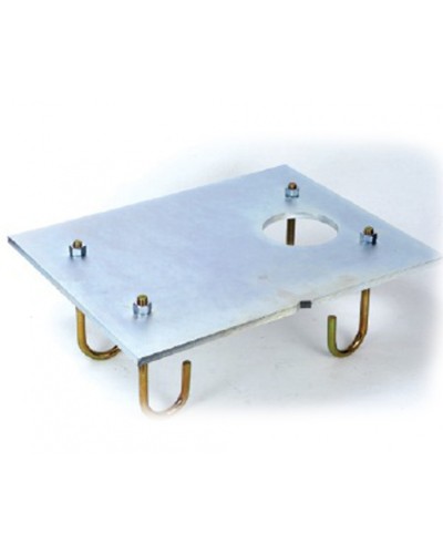 Пластина монтажная с анкерами для шлагбаума B680 H Faac 490139 в Сочи Запчасти для шлагбаумов и автоматики Pintop.ru