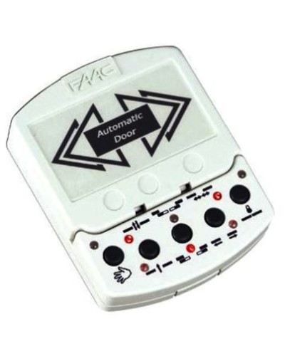 Панель кнопочная управления режимами работы распашных дверей с возможностью подключения дисплея Faac 790840 в Сочи Запчасти для шлагбаумов и автоматики Pintop.ru