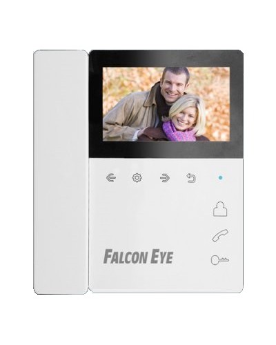 Монитор цветного видеодомофона с трубкой на магните Falcon Eye Lira в Сочи Вызывные видеопанели малоабонентные Pintop.ru