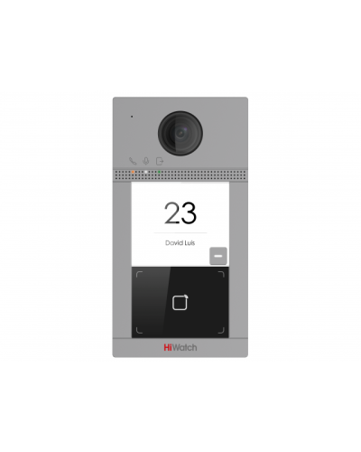 Вызывная панель HiWatch VDP-D4211W(B)/Flush в Сочи Вызывные видеопанели малоабонентные Pintop.ru