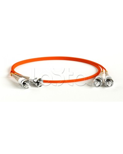 Патч-корд волоконно-оптический Hyperline FC-D2-50-ST/PR-ST/PR-H-10M-LSZH-OR в Сочи Патч-корды оптические Pintop.ru