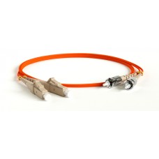 Патч-корд волоконно-оптический Hyperline FC-D2-50-ST/PR-ST/PR-H-50M-LSZH-OR