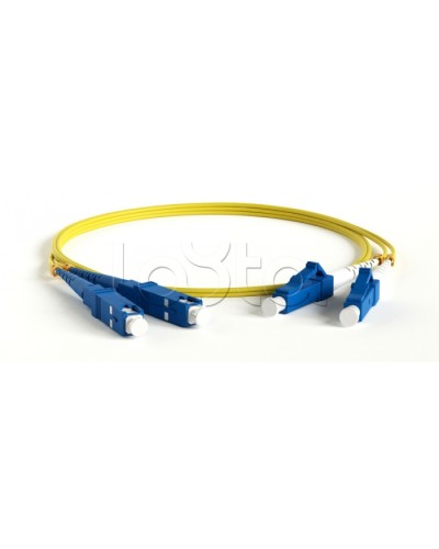 Патч-корд Hyperline FC-D2-9-LC/UR-SC/UR-H-7M-LSZH-YL в Сочи Патч-корды оптические Pintop.ru