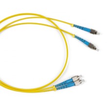 Патч-корд волоконно-оптический Hyperline FC-S2-9-FC/AR-FC/AR-H-1M-LSZH-YL