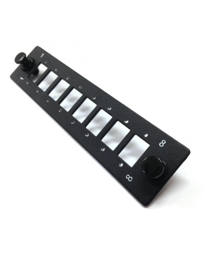 Бокс оптический 19 Hyperline FO-FP-W140H42-8SC/DLC-BK в Сочи Кросс оптический Pintop.ru