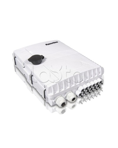 Бокс оптический настенный Hyperline FO-WBI-12A-GY в Сочи Кросс оптический Pintop.ru