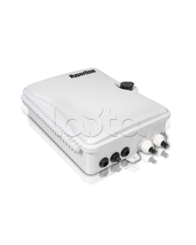 Бокс оптический настенный Hyperline FO-WBI-16A-GY в Сочи Кросс оптический Pintop.ru