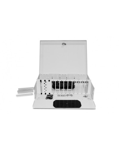 Бокс оптический Hyperline FO-WBX-12xSLT-W140H42-96UN-GY в Сочи Кросс оптический Pintop.ru