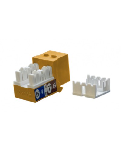 Вставка Hyperline (KJ9-8P8C-C5e-90-OR) в Сочи Коннекторы Pintop.ru