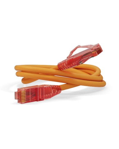 Патч-корд U/UTP Hyperline PC-LPM-UTP-RJ45-RJ45-C5e-5M-LSZH-OR в Сочи Патчкорды (медные) Pintop.ru