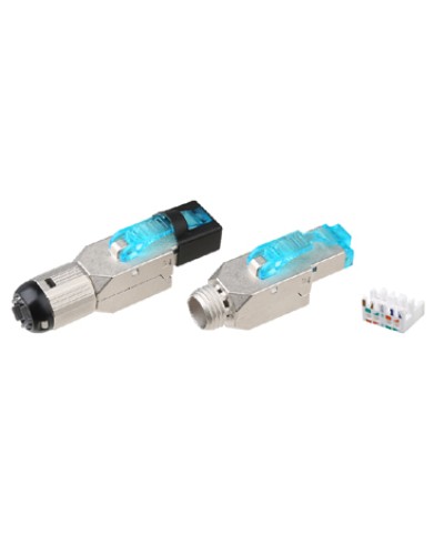 Разъем полевой оконцовки Hyperline PLUD-8P8C-S-C8-SH в Сочи Коннекторы и разъемы Pintop.ru