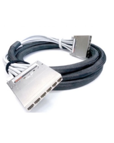 Претерминированная медная кабельная сборка Hyperline (PPTR-CT-CSS/C6S-D-CSS/C6S-LSZH-20M-GY) в Сочи Патч-корды и пигтейлы Pintop.ru