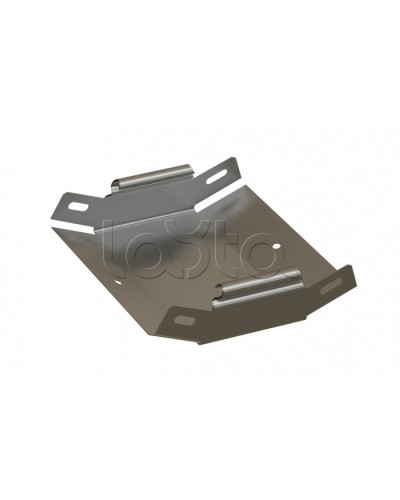 Угол 45° вертикальный внутренний Hyperline RST-VIA45-500-80-0,8-SZ в Сочи Аксессуары для лотков Pintop.ru