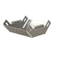 Угол 90° вертикальный внутренний Hyperline RST-VIA90-300-80-0,8-SZ