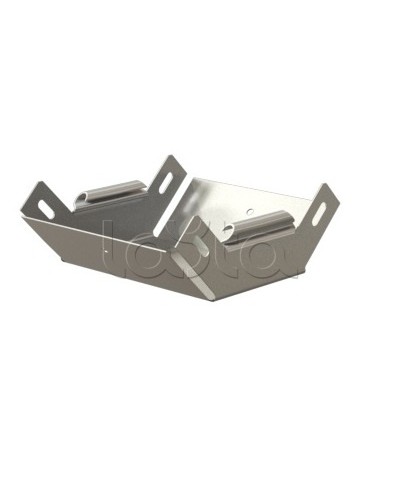 Угол 90° вертикальный внутренний Hyperline RST-VIA90-600-80-0,8-SZ в Сочи Аксессуары для лотков Pintop.ru