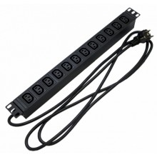 Блок розеток Hyperline SHE19-12IEC-2.5EU