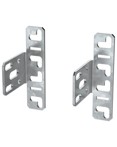 FORMAT Кронштейн профиля монтажного 50х25 тип 1 (2шт/упак) IEK (FO-00-BPRM-1) в Сочи Аксессуары для стоек и шкафов Pintop.ru