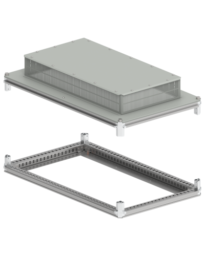 FORMAT Крыша и основание (под фланец) 600х1000мм IP31 IEK (FO-00-KOF-060-100-31) в Сочи Аксессуары для стоек и шкафов Pintop.ru