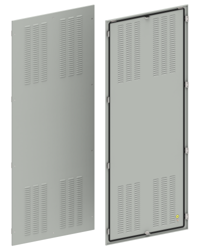 FORMAT Панель задняя вентилируемая 2000х800мм IEK (FO-00-PBV-200-080) в Сочи Аксессуары для стоек и шкафов Pintop.ru