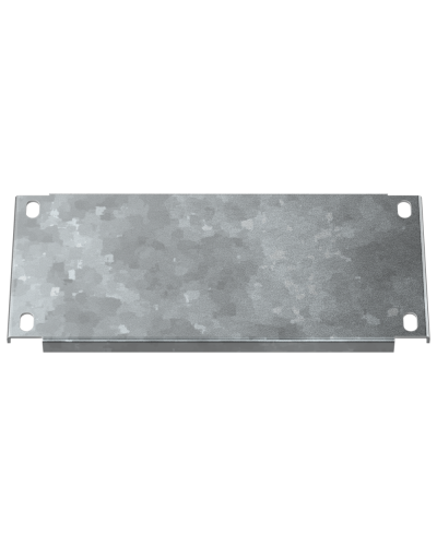 FORMAT Заглушка панели нижней наборной 100мм в шкаф шириной 400мм IEK (FO-00-PLTP-010-040) в Сочи Аксессуары для стоек и шкафов Pintop.ru