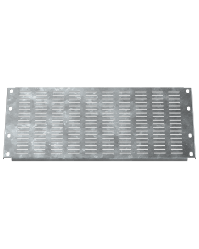 FORMAT Заглушка панели нижней наборной вентилируемой 200мм в шкаф шириной 600мм IEK (FO-00-PLTV-020-060) в Сочи Аксессуары для стоек и шкафов Pintop.ru